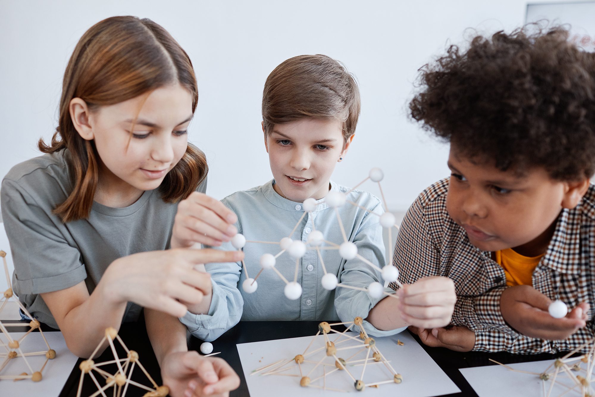 Group of Teens in Art and Craft Class